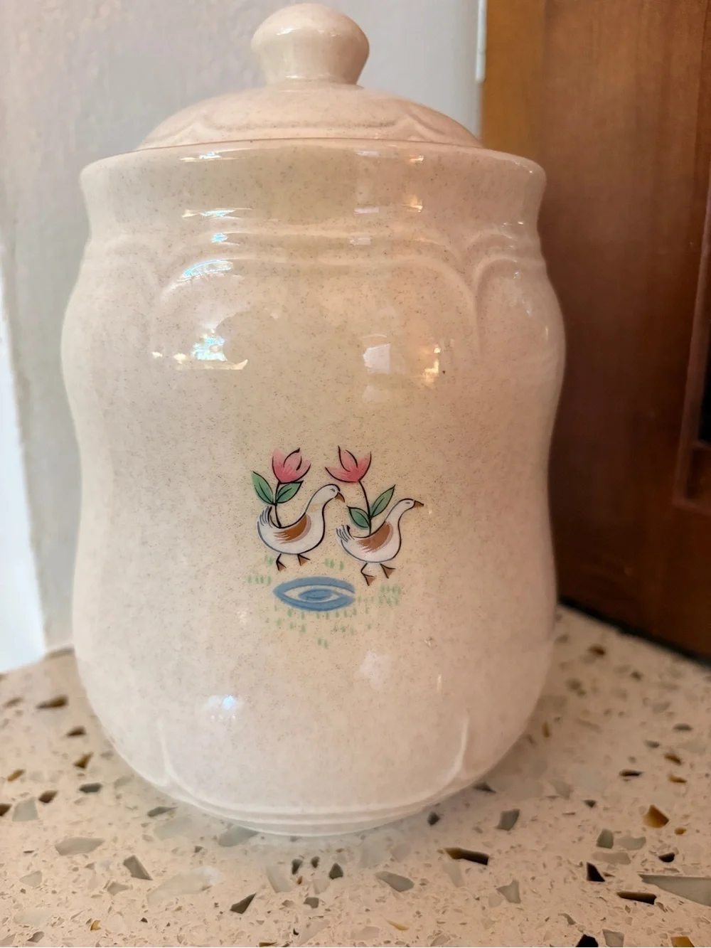 Heartland ceramic jar